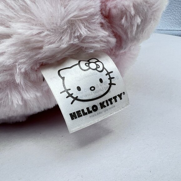 Sanrio Hello Kitty 13” Bunny Rabbit Suit Red Pink Hearts Plush - Picture 13 of 15